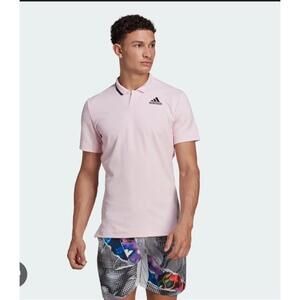 Adidas Shirt Men XXL Aeroready Series Freelift Polo Moisture Wicking Golf Tennis